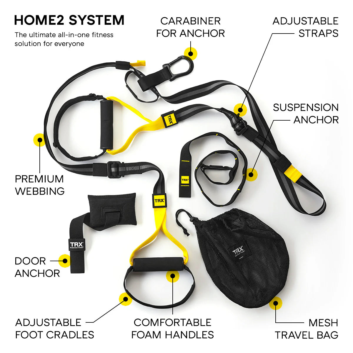 TRX Pro 4 System - Suspension Trainer